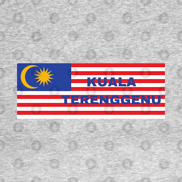 Kuala Terenggenu City in Malaysian Flag by aybe7elf